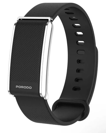 Porodo TrackFit Smart Fitness Band – IP68 Waterproof | 30-Day Battery | Activity & Health Tracker