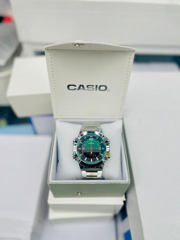 ⌚ Casio Analog-Digital Watch AMW-870D | ساعة كاسيو أنالوج ديجيتال