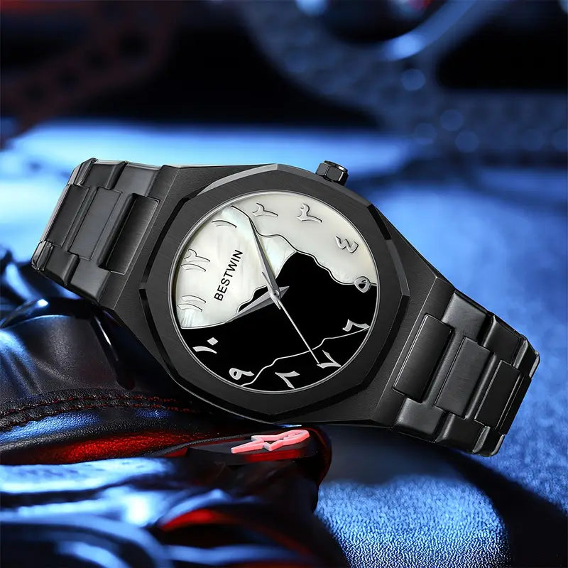 ⌚ BESTWIN Business Quartz Watch for Men | ساعة بيست وين الكوارتز الرجالية
